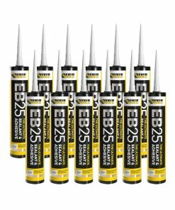 Buy ๐ Everbuild EB25 Hybrid Sealant Adhesive Clear 300ml (12 Pack) โจ