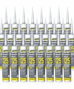 Wholesale 😍 Everbuild 125C3 One Hour Caulk 125 White 310ml 25 Tubes ⌛