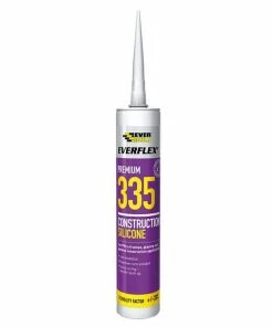 Promo 🎉 Everbuild 335WE Construction Silicone White 295ml 💯