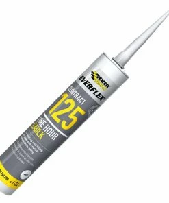 Discount 🔥 Everbuild 125C3 One Hour Caulk 125 White 310ml 💯