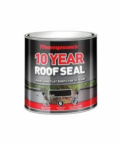 Coupon ⌛ Ronseal RSLHPRS25L Thompsons Roof Seal Black 2.5 Litre ⭐