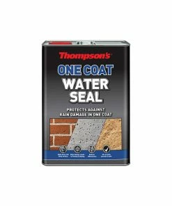 Best Sale 🧨 Ronseal RSLTWSU5L Thompsons One 🧥 Coat Water Seal 5 Litre ⭐