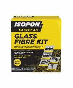 New 💯 U-POL UPOGLLAD ISOPON FASTGLAS Resin & Glass Fibre Kit Large ⌛