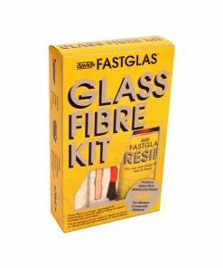 New 👏 U-POL UPOGLSMD ISOPON FASTGLAS Resin & Glass Fibre Kit Small 😀